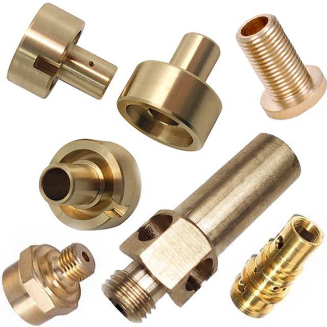 Custom Cnc Machining Lathe Copper Mechanical Brass Machine Case Cover Parts Cnc Spare Parts