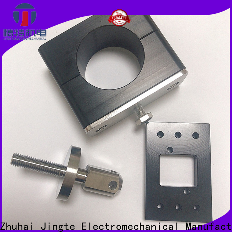 Jingte metal insert injection molding cost for machine part making